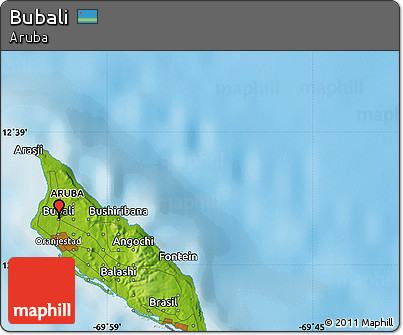 Physical Map of Bubali