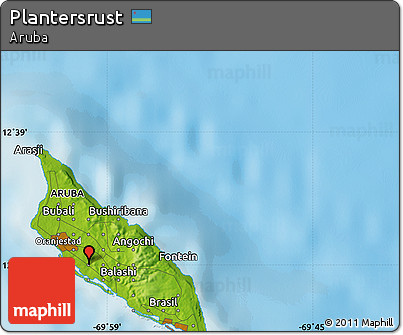 Physical Map of Plantersrust