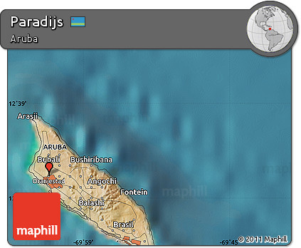 Satellite Map of Paradijs