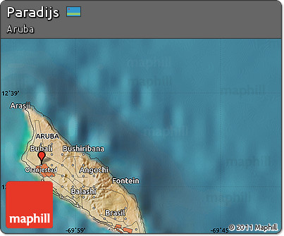 Satellite Map of Paradijs