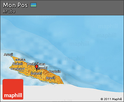 Political Panoramic Map of Mon Pos