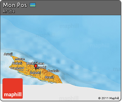 Political Panoramic Map of Mon Pos
