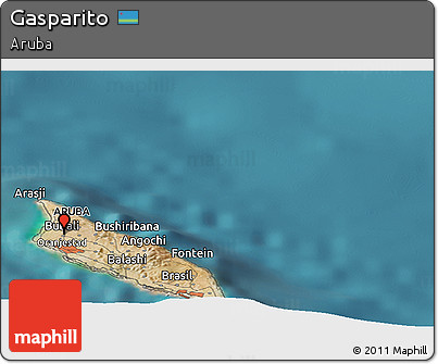 Satellite Panoramic Map of Gasparito