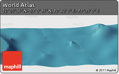 Satellite Panoramic Map of the Area around 12° 42' 56" N, 73° 10' 30" E
