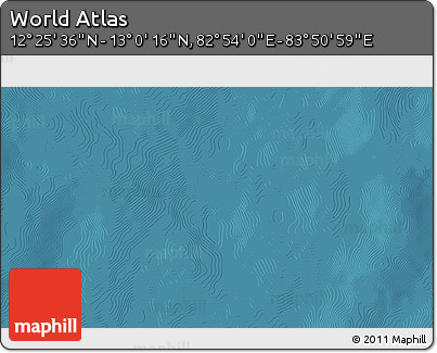Satellite 3D Map of the Area around 12° 42' 56" N, 83° 22' 30" E