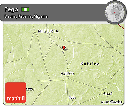 Physical 3D Map of Fego
