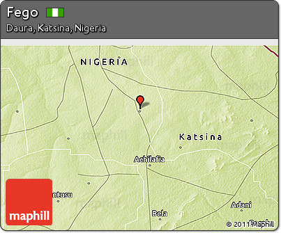 Physical 3D Map of Fego