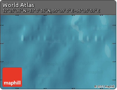 Satellite Map of the Area around 12° 42' 56" N, 96° 7' 30" E
