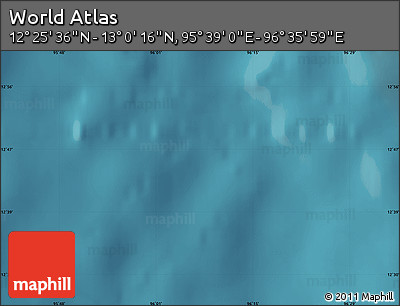 Satellite Map of the Area around 12° 42' 56" N, 96° 7' 30" E