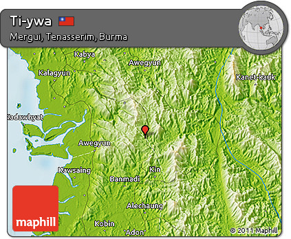 Physical 3D Map of Ti-ywa