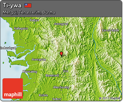 Physical 3D Map of Ti-ywa