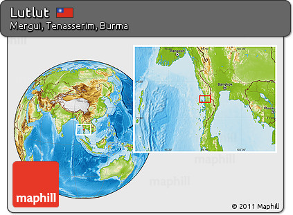 Physical Location Map of Lutlut