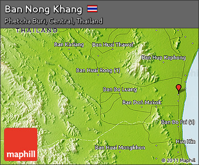 Physical 3D Map of Ban Nong Khang
