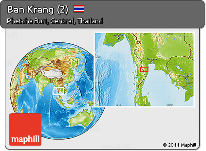 Physical Location Map of Ban Krang (2)
