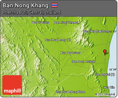 Physical Map of Ban Nong Khang