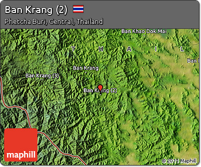 Satellite Map of Ban Krang (2)