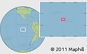 Savanna Style Location Map of the area around 12° 22' 13" S, 101° 55' 30" W