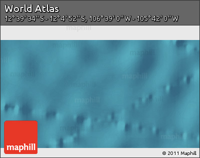 Satellite 3D Map of the Area around 12° 22' 13" S, 106° 10' 30" W