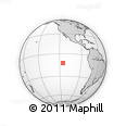 Outline Map of the Area around 12° 22' 13" S, 115° 31' 30" W, rectangular outline