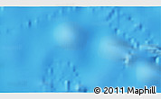 Shaded Relief 3D Map of the area around 12° 22' 13" S, 117° 13' 29" W