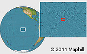 Satellite Location Map of the area around 12° 22' 13" S, 123° 10' 30" W