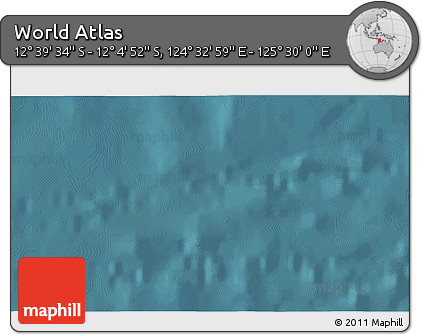Satellite 3D Map of the Area around 12° 22' 13" S, 125° 1' 30" E