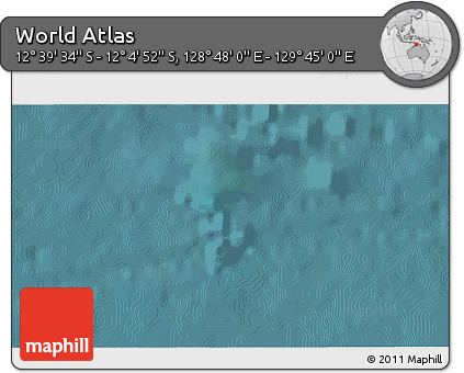Satellite 3D Map of the Area around 12° 22' 13" S, 129° 16' 30" E