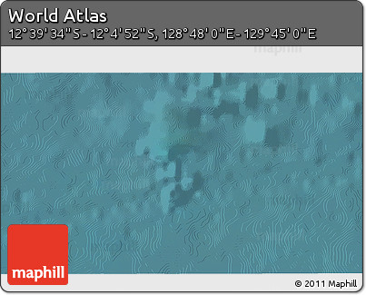 Satellite 3D Map of the Area around 12° 22' 13" S, 129° 16' 30" E