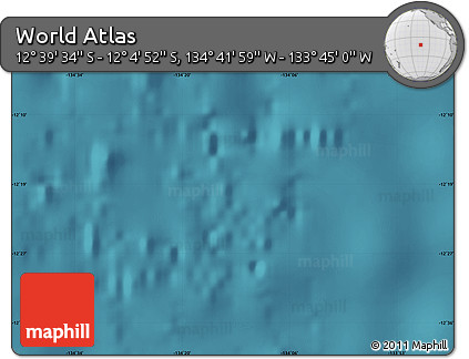 Satellite Map of the Area around 12° 22' 13" S, 134° 13' 29" W