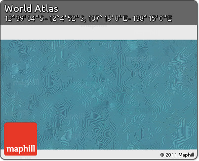 Satellite 3D Map of the Area around 12° 22' 13" S, 137° 46' 30" E