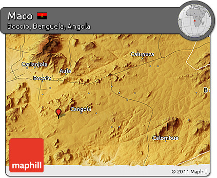 Physical 3D Map of Maco