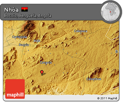 Physical 3D Map of Nhôa