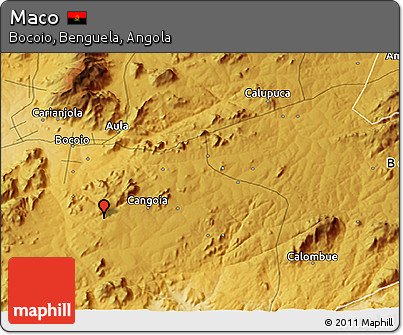 Physical 3D Map of Maco