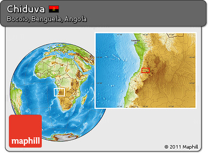 Physical Location Map of Chiduva