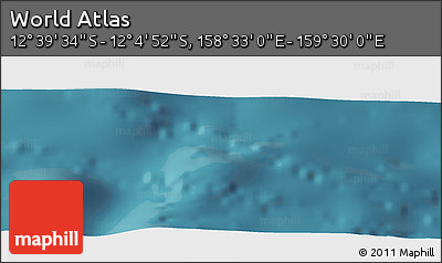 Satellite Panoramic Map of the Area around 12° 22' 13" S, 159° 1' 30" E