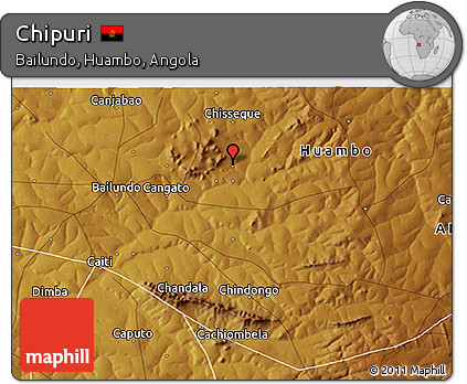 Physical 3D Map of Chipuri