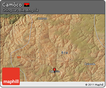Satellite 3D Map of Camõco