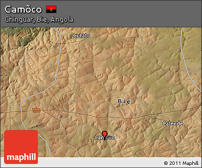 Satellite 3D Map of Camõco