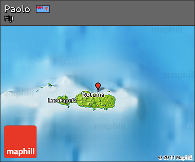 Physical 3D Map of Paolo