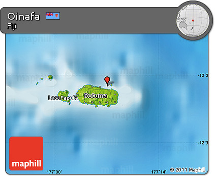 Physical Map of Oinafa
