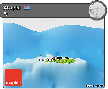 Physical Panoramic Map of Atopisi
