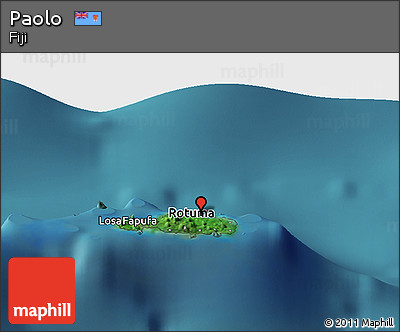 Satellite Panoramic Map of Paolo