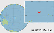 Savanna Style Location Map of the area around 12° 22' 13" S, 176° 43' 29" W