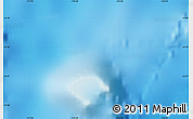 Shaded Relief Map of the area around 12° 22' 13" S, 176° 43' 29" W