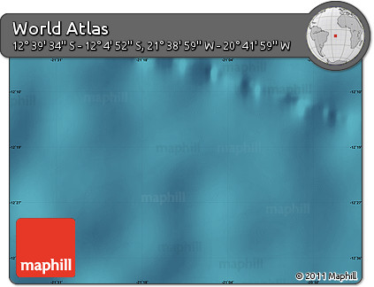 Satellite Map of the Area around 12° 22' 13" S, 21° 10' 29" W