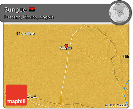 Physical 3D Map of Sungue