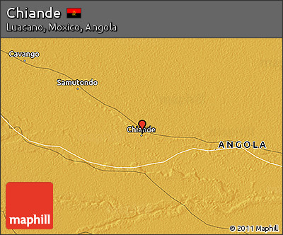 Physical 3D Map of Chiande