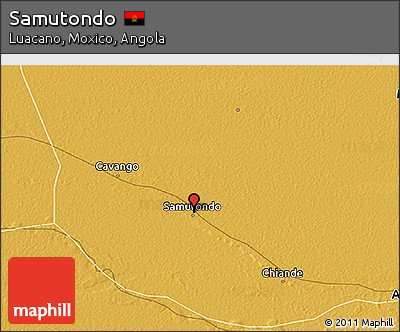 Physical 3D Map of Samutondo