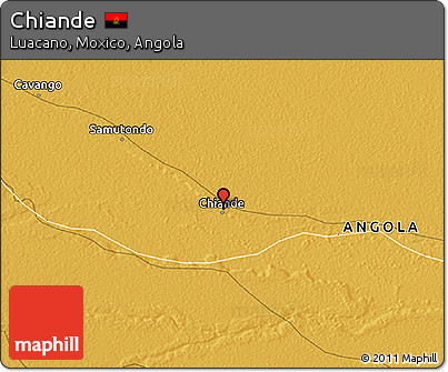 Physical 3D Map of Chiande