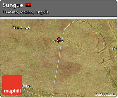 Satellite 3D Map of Sungue